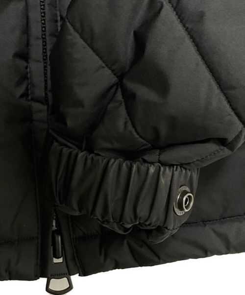 BURBERRY（バーバリー）BURBERRY (バーバリー) ロゴ中綿ジャケット ブラック サイズ:XSの古着・服飾アイテム