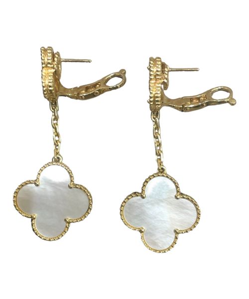 VAN CLEEF & ARPELS（ヴァンクリーフ＆アーペル）VAN CLEEF & ARPELS (ヴァンクリーフ＆アーペル) マジック アルハンブラ ピアス 2モチーフの古着・服飾アイテム