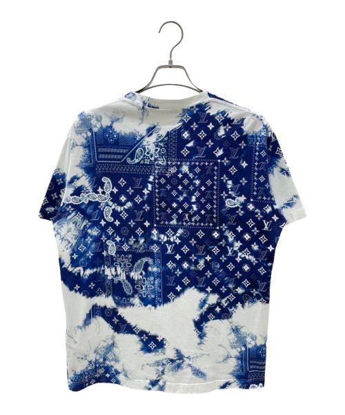 LOUIS VUITTON（ルイ ヴィトン）LOUIS VUITTON (ルイ ヴィトン) Monogram bandana print T-shirt ブルー サイズ:Mの古着・服飾アイテム