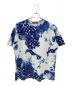 LOUIS VUITTON（ルイ ヴィトン）の古着「Monogram bandana print T-shirt」｜ブルー