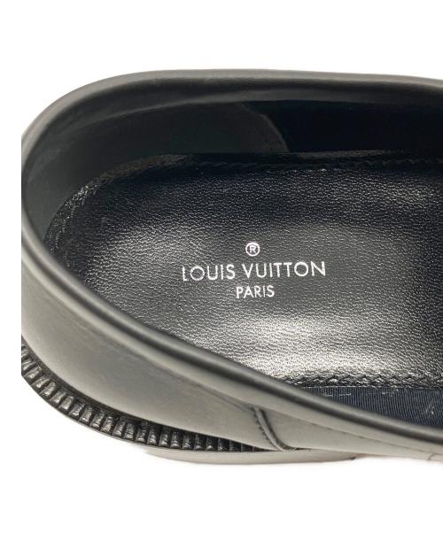 LOUIS VUITTON（ルイ ヴィトン）LOUIS VUITTON (ルイ ヴィトン) アカデミーラインローファー ブラック×ブラウン サイズ:39 1/2の古着・服飾アイテム