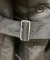中古・古着 08sircus (ゼロエイトサーカス) Nylon twill trench layered padded coat　S23AW-OT05 ブラック：17000円