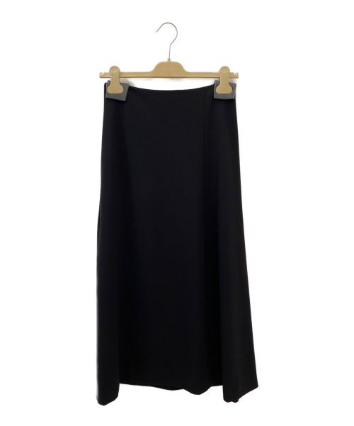 THE ROW（ザ ロウ）THE ROW (ザ ロウ) フローレス スキューバロングスカート ブラック サイズ:2の古着・服飾アイテム