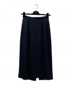 BALENCIAGAバレンシアガ）の古着「ロングペンシルスカート」｜ブラック