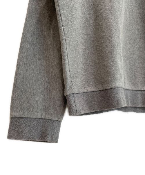 LOUIS VUITTON（ルイ ヴィトン）LOUIS VUITTON (ルイ ヴィトン) スクエアード LVクルーネック スウェット グレー サイズ:Lの古着・服飾アイテム