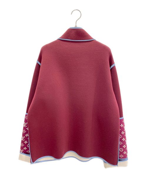 LOUIS VUITTON（ルイ ヴィトン）LOUIS VUITTON (ルイ ヴィトン) モノグラムジャージートップ ボルドー サイズ:xsの古着・服飾アイテム