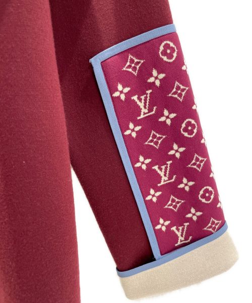 LOUIS VUITTON（ルイ ヴィトン）LOUIS VUITTON (ルイ ヴィトン) モノグラムジャージートップ ボルドー サイズ:xsの古着・服飾アイテム