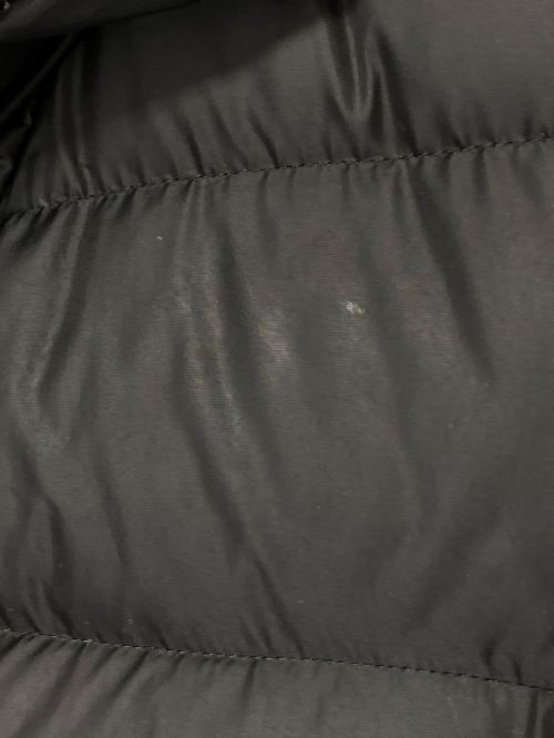 MONCLER（モンクレール）MONCLER (モンクレール) GOUTER ホワイト×ブラックの古着・服飾アイテム