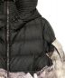 中古・古着 MONCLER (モンクレール) GOUTER ホワイト×ブラック：115000円