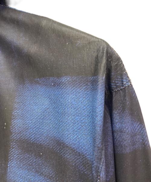 LOUIS VUITTON（ルイ ヴィトン）LOUIS VUITTON (ルイ ヴィトン) ダミエナイロンジップアップブルゾン ブルー サイズ:XSの古着・服飾アイテム