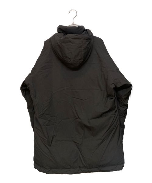 YOHJI YAMAMOTO（ヨウジヤマモト）YOHJI YAMAMOTO (ヨウジヤマモト) フーデッドダウンジャケット ブラック サイズ:4の古着・服飾アイテム