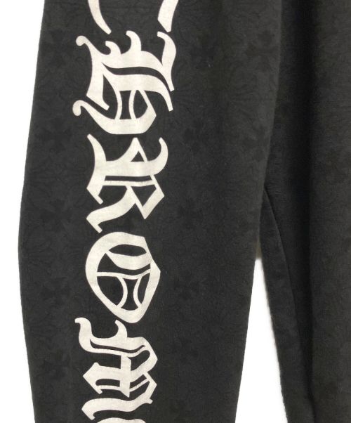 CHROME HEARTS（クロムハーツ）CHROME HEARTS (クロムハーツ) バックホースシュープリントCHプラスプルオーバーパーカー ブラック サイズ:Lの古着・服飾アイテム