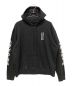 CHROME HEARTS（クロムハーツ）の古着「バックホースシュープリントCHプラスプルオーバーパーカー」｜ブラック