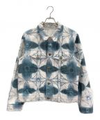 LOUIS VUITTONルイ ヴィトン）の古着「モノグラムシボリプリンテッドジャケット」｜ホワイト×ブルー