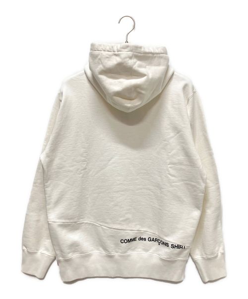 SUPREME（シュプリーム）SUPREME (シュプリーム) COMME des GARCONS SHIRT (コムデギャルソンシャツ) CDG SHIRT BOX LOGO SWEATSHIRT ホワイト サイズ:Mの古着・服飾アイテム