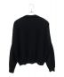 BALENCIAGA (バレンシアガ) BBロゴ刺繍ショルダーデザインニット ブラック サイズ:S：40000円