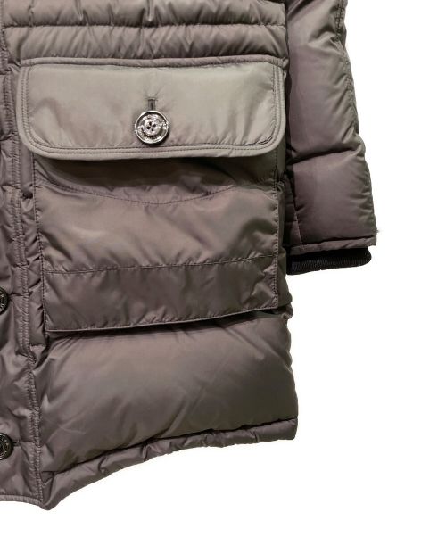 MONCLER（モンクレール）MONCLER (モンクレール) AFFTON/ダウンコート グレー サイズ:1の古着・服飾アイテム