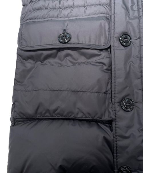 MONCLER（モンクレール）MONCLER (モンクレール) AFFTON/ダウンコート グレー サイズ:1の古着・服飾アイテム