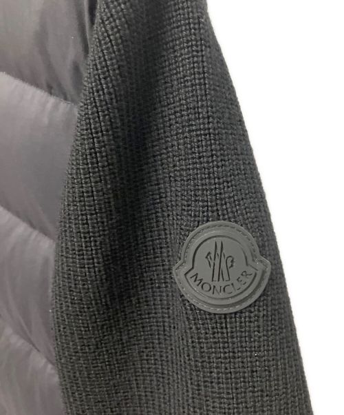 MONCLER（モンクレール）MONCLER (モンクレール) CARDIGAN TRICOT ブラック サイズ:M 未使用品の古着・服飾アイテム