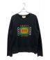 GUCCI（グッチ）の古着「プリントスウェット」｜ブラック