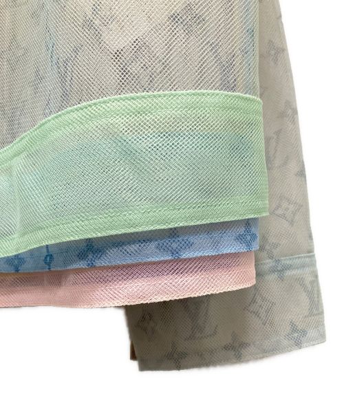 LOUIS VUITTON（ルイ ヴィトン）LOUIS VUITTON (ルイ ヴィトン) モノグラムメッシュジャケット ライトグリーン サイズ:52の古着・服飾アイテム
