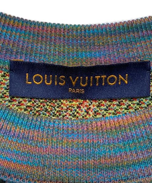 LOUIS VUITTON（ルイ ヴィトン）LOUIS VUITTON (ルイ ヴィトン) ブルームスペースダイジャガードセーター マルチカラー サイズ:XSの古着・服飾アイテム