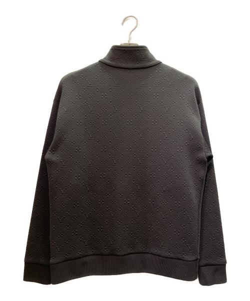 LOUIS VUITTON（ルイ ヴィトン）LOUIS VUITTON (ルイ ヴィトン) エンボス加工モノグラムトラックジャケット ブラック サイズ:Sの古着・服飾アイテム