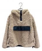 Christian Diorクリスチャン ディオール）の古着「Anorak Fleece Hoodie」｜ベージュ×ネイビー