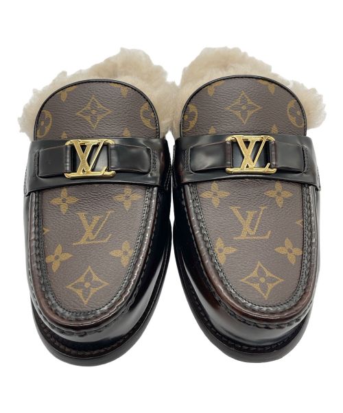 LOUIS VUITTON（ルイ ヴィトン）LOUIS VUITTON (ルイ ヴィトン) メジャーラインローファー ブラウン サイズ:7Mの古着・服飾アイテム
