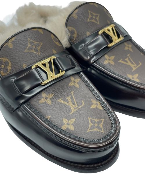 LOUIS VUITTON（ルイ ヴィトン）LOUIS VUITTON (ルイ ヴィトン) メジャーラインローファー ブラウン サイズ:7Mの古着・服飾アイテム