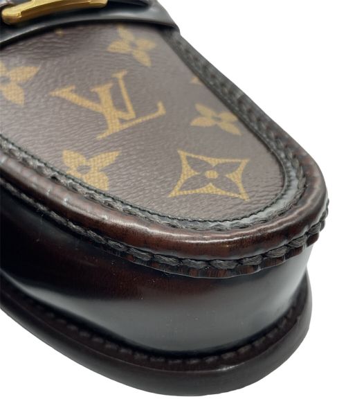LOUIS VUITTON（ルイ ヴィトン）LOUIS VUITTON (ルイ ヴィトン) メジャーラインローファー ブラウン サイズ:7Mの古着・服飾アイテム