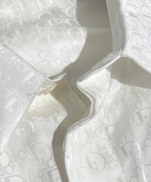 Dior（ディオール）Dior (ディオール) オブリークドレスシャツ （OBLIQUE DRESS SHIRT） ホワイト サイズ:42の古着・服飾アイテム