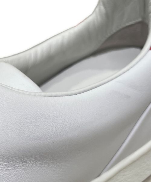 LOUIS VUITTON（ルイ ヴィトン）LOUIS VUITTON (ルイ ヴィトン) フロントロゴローカットスニーカー ホワイト×ピンク サイズ:36の古着・服飾アイテム
