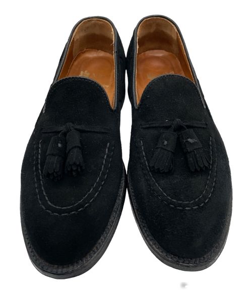 Alden（オールデン）Alden (オールデン) International Gallery BEAMS (インターナショナルギャラリービームス)) ブラックスエード タッセル ローファー ブラック サイズ:7 1/2の古着・服飾アイテム