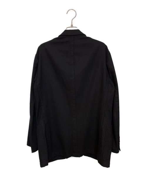 HERMES（エルメス）HERMES (エルメス) アンコンジャケット ブラック サイズ:48の古着・服飾アイテム