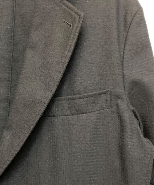 HERMES（エルメス）HERMES (エルメス) アンコンジャケット ブラック サイズ:48の古着・服飾アイテム