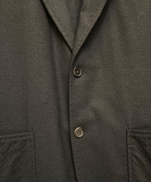 HERMES（エルメス）HERMES (エルメス) アンコンジャケット ブラック サイズ:48の古着・服飾アイテム