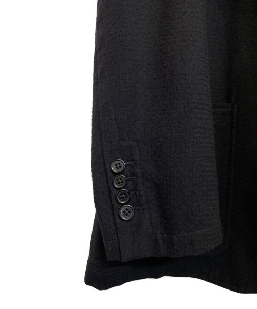 HERMES（エルメス）HERMES (エルメス) アンコンジャケット ブラック サイズ:48の古着・服飾アイテム