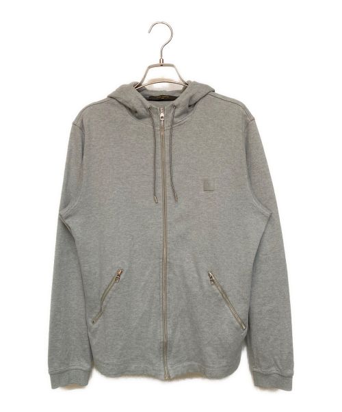 LOUIS VUITTON（ルイ ヴィトン）LOUIS VUITTON (ルイ ヴィトン) ジップパーカー フーディー グレー サイズ:Sの古着・服飾アイテム