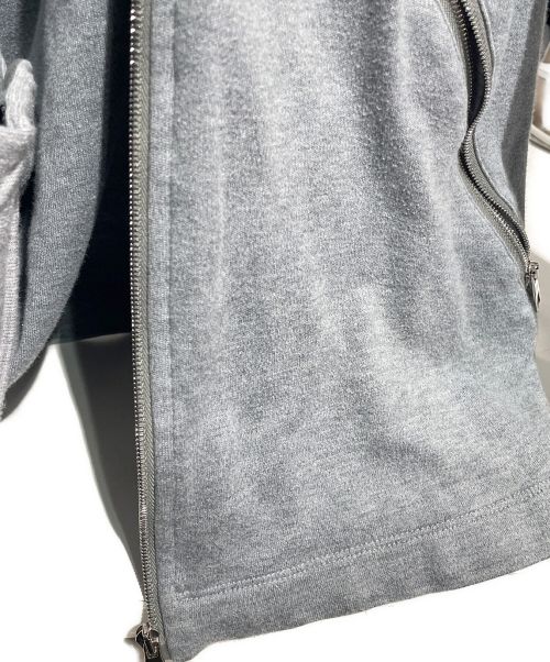 LOUIS VUITTON（ルイ ヴィトン）LOUIS VUITTON (ルイ ヴィトン) ジップパーカー フーディー グレー サイズ:Sの古着・服飾アイテム