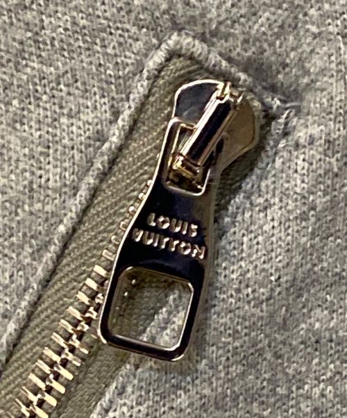 LOUIS VUITTON（ルイ ヴィトン）LOUIS VUITTON (ルイ ヴィトン) ジップパーカー フーディー グレー サイズ:Sの古着・服飾アイテム