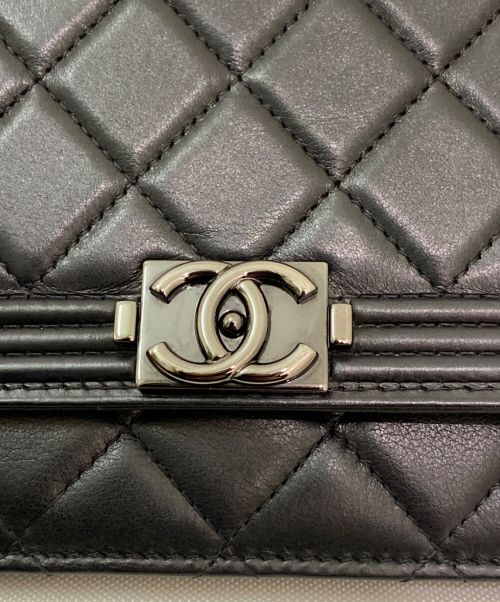 CHANEL（シャネル）CHANEL (シャネル) チェーンウォレット ブラックの古着・服飾アイテム