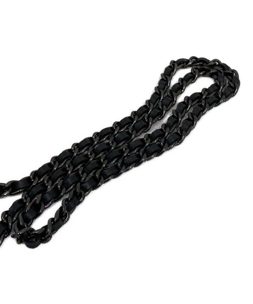 CHANEL（シャネル）CHANEL (シャネル) チェーンウォレット ブラックの古着・服飾アイテム