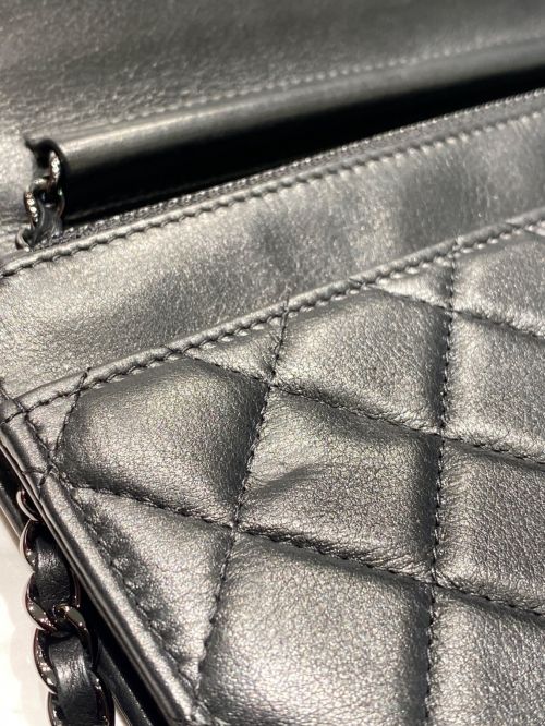 CHANEL（シャネル）CHANEL (シャネル) チェーンウォレット ブラックの古着・服飾アイテム