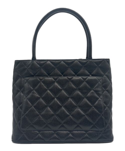 CHANEL（シャネル）CHANEL (シャネル) 2000s メダリオン ココ マトラッセ 復刻バッグ ブラック サイズ:30の古着・服飾アイテム