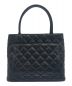 CHANEL (シャネル) 2000s メダリオン ココ マトラッセ 復刻バッグ ブラック サイズ:30：270000円