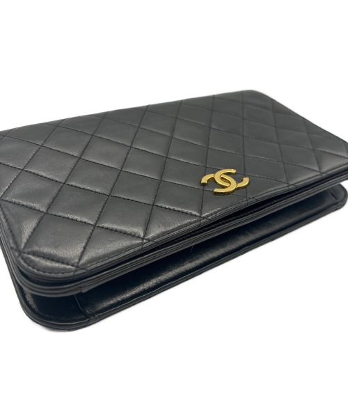 CHANEL（シャネル）CHANEL (シャネル) マトラッセ 23 フルフラップ チェーンショルダーバッグ ブラック サイズ:23の古着・服飾アイテム