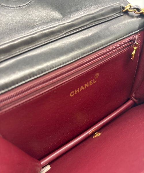 CHANEL（シャネル）CHANEL (シャネル) マトラッセ 23 フルフラップ チェーンショルダーバッグ ブラック サイズ:23の古着・服飾アイテム