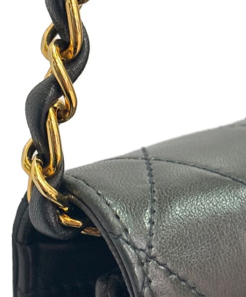CHANEL（シャネル）CHANEL (シャネル) マトラッセ 23 フルフラップ チェーンショルダーバッグ ブラック サイズ:23の古着・服飾アイテム