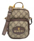 GUCCIグッチ）の古着「ネオヴィンテージショルダーバッグ」｜ブラウン